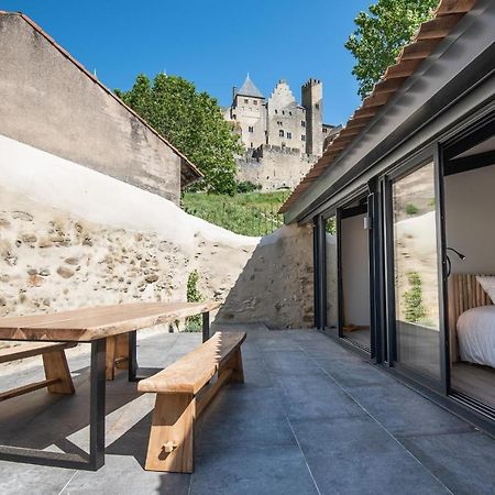 Апартаменты Le Jardin De La Tour Pinte Каркассон Экстерьер фото