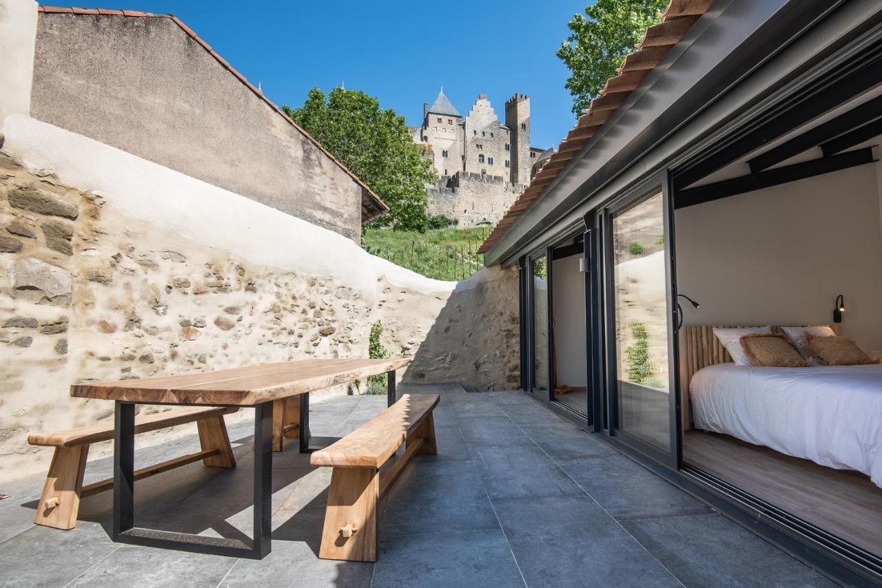 Апартаменты Le Jardin De La Tour Pinte Каркассон Экстерьер фото