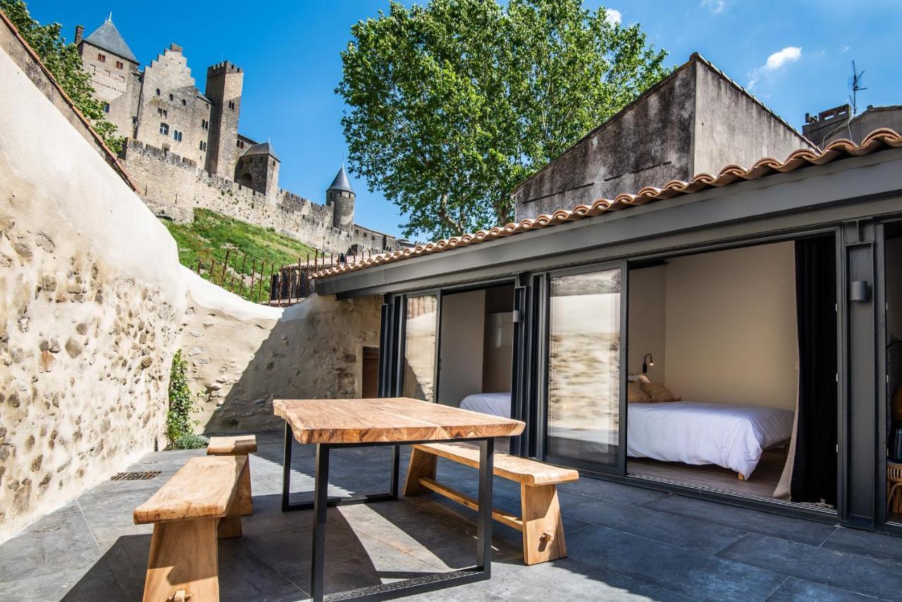 Апартаменты Le Jardin De La Tour Pinte Каркассон Экстерьер фото